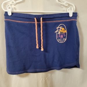 Disney Parks Short Mini Skirt Sweatshirt like Feel‎ Size Medium Minnie Mouse